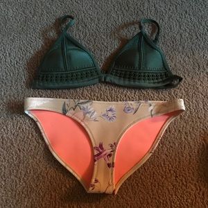 Triangl bikini set